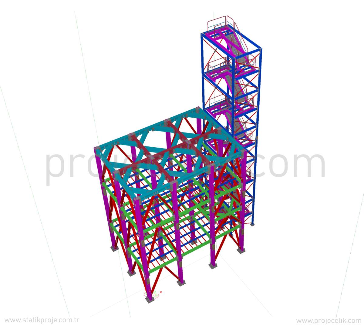platform statik projesi
